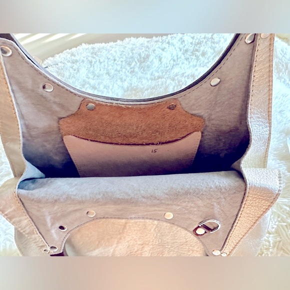 DEAN B09 Leather Satchel Purse - Picture 4 of 8